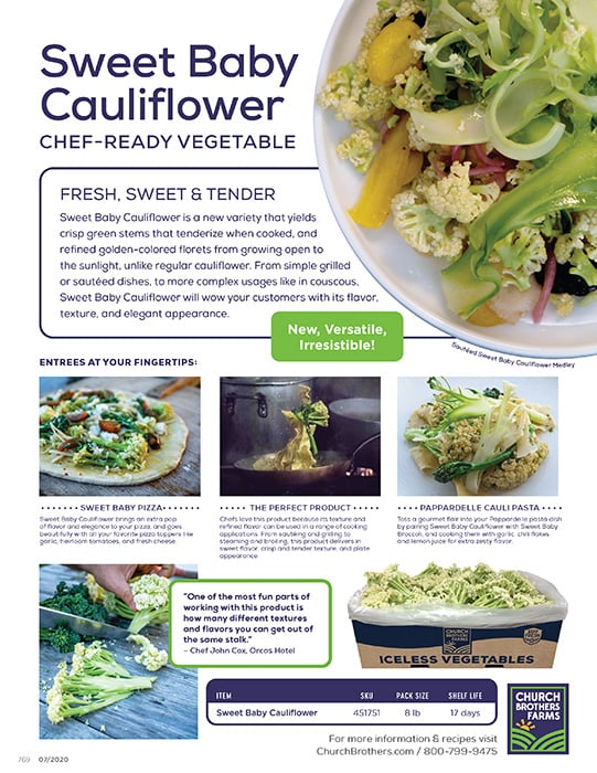 Chef-Friendly-Sweet-Baby-Cauliflower-Sell-Sheet_7.20